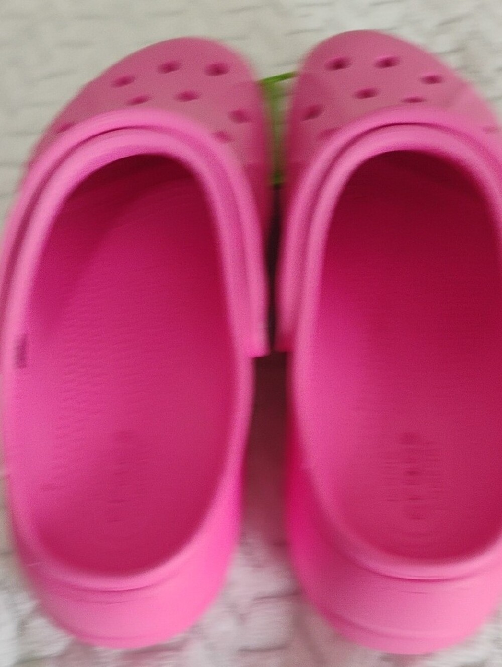 CROCS Classic Clog in Bright Pink - Picture 3 of 5
